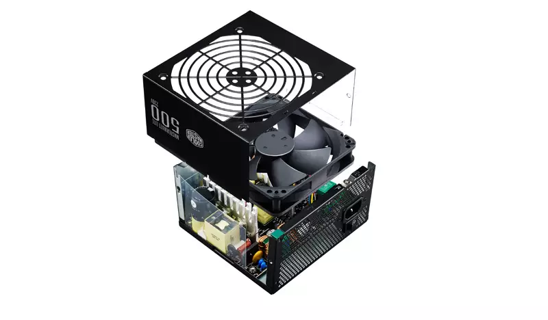 Cooler Master MasterWatt Lite ERP2013 230V 500 Watt Power Supply - 1