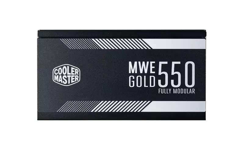 Cooler Master MWE 550W Fully Modular 80 Plus Gold Certified Power Supply - 1