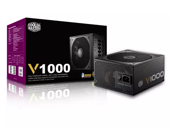 Cooler Master V1000 V series 1000W 80Plus Gold Power supply