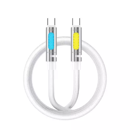 BWOO BO-X325C-C USB-C to USB-C RGB 240W 1.2M Aromatherapy Charging Cable