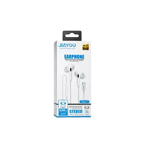 JIAYOU VIBE 7 - PURE SOUND Type-C Wired EARPHONE