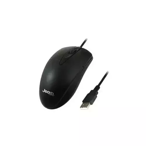 Jedel CP72 USB 1000 DPI Wired Mouse (Black)