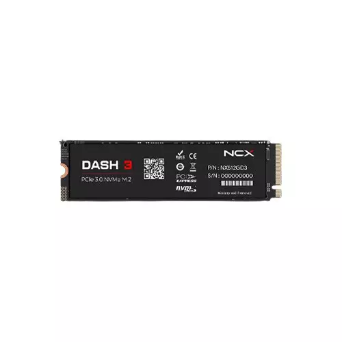 NCX Dash 3 256GB PCIe Gen 3.0 NVMe SSD with HMB Cache