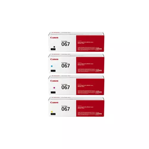 Canon 067 Full Set Color Laser Toner
