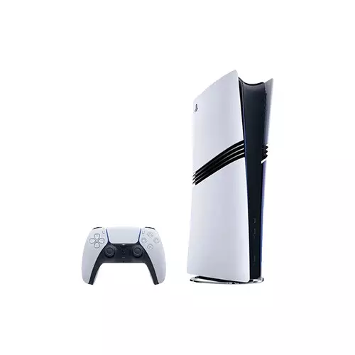 Sony PS5 Pro Gaming Console With Wireless Controller - Black & White