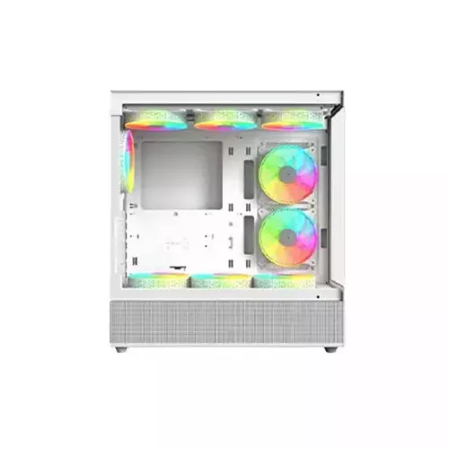 Acer V930W-3fW Pre-installed 3 ARGB Fan Gaming Case  (White) - 1