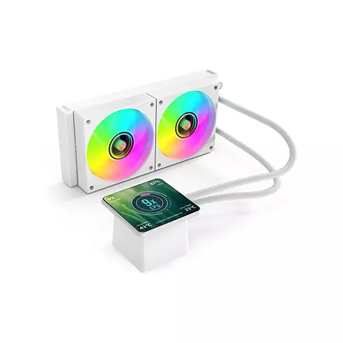 Acer Gadget ZUOOS SmartCool W240AL4.0W 240mm All-in-One Liquid CPU Cooler with 4 Inch IPS Display-gallery-1