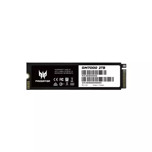 Acer Predator GM7000 2TB M.2 2280 NVMe PCIe4.0 SSD With DRAM - 2