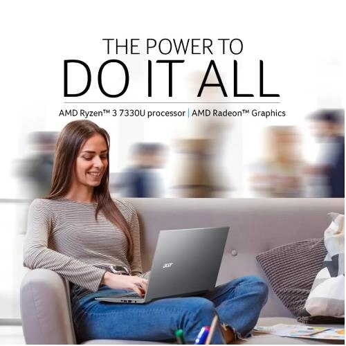 Acer Aspire Lite AL15-42 AMD Ryzen 3 7330U 8GB RAM 512GB SSD 15.6 Inch FHD Laptop - 2