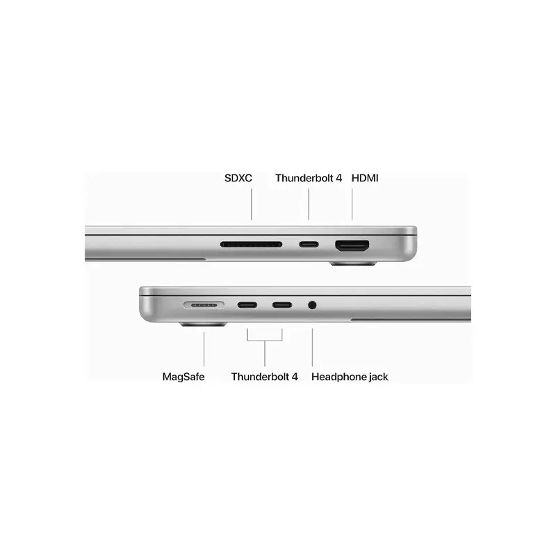 Apple MacBook pro 14-inch M3 Chip 11C CPU 14C GPU 18GB RAM 512GB SSD Silver - 3