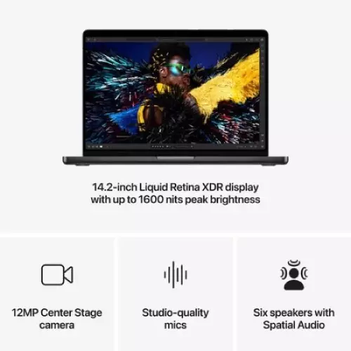 Apple MacBook Pro 16-Inch M4 Pro 14 Core CPU 20 Core GPU 24GB RAM 512GB SSD-3
