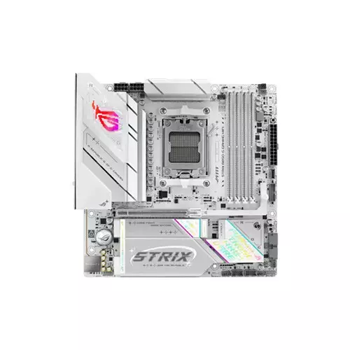 Asus ROG STRIX B850-G GAMING WIFI mATX Motherboard White - 1