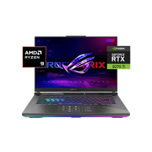 Asus ROG Strix G16 G614FR-RV174W Ryzen 9 9955HX3D RTX 5070 Ti 16-Inch FHD+ Gaming Laptop