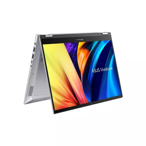 Asus VivoBook S 14 Flip TP3402VA-LZ637W Core i5 13th Gen 16GB RAM 512GB SSD 14-Inch WUXGA Touch Cool Silver Laptop - 0