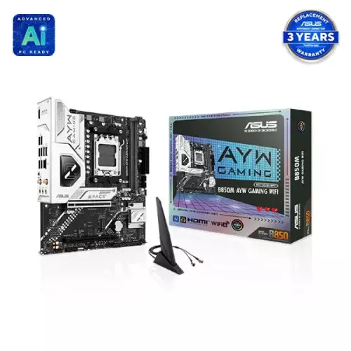 ASUS B850M AYW GAMING WIFI AMD AM5 mATX Gaming Motherboard