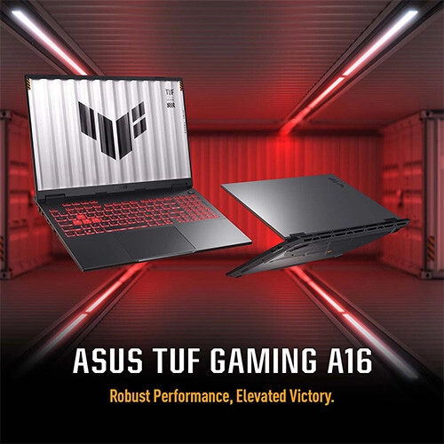 ASUS TUF Gaming A16 FA608UH-RV049W Ryzen 7 260 RTX 5050 8GB GPU 16-Inch FHD+ Gaming Laptop - 8