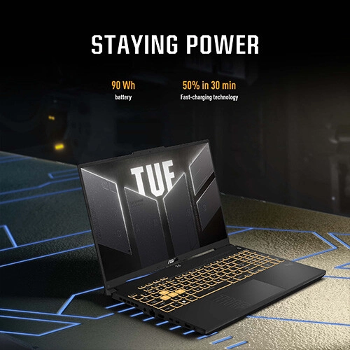 ASUS TUF Gaming F16 FX608JMR-RV060W Core-i7 14th Gen 16GB RAM 1TB SSD RTX 5060 Graphics 16 Inch FHD+ Laptop - 4