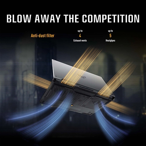ASUS TUF Gaming F16 FX608JMR-RV060W Core-i7 14th Gen 16GB RAM 1TB SSD RTX 5060 Graphics 16 Inch FHD+ Laptop - 5