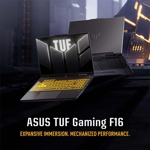 ASUS TUF Gaming F16 FX608JMR-RV060W Core-i7 14th Gen 16GB RAM 1TB SSD RTX 5060 Graphics 16 Inch FHD+ Laptop - 8