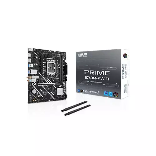 Asus PRIME B760M-F WIFI Intel DDR5 micro-ATX Motherboard