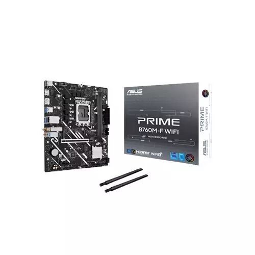 ASUS PRIME B760M-F WIFI DDR5 LGA 1700 micro-ATX Motherboard