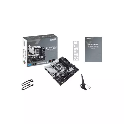 ASUS PRIME B760M-F WIFI DDR5 LGA 1700 micro-ATX Motherboard-gallery-5
