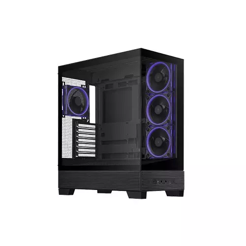 ASUS A31 PLUS Mid Tower ATX Desktop Case (Black)-gallery-2