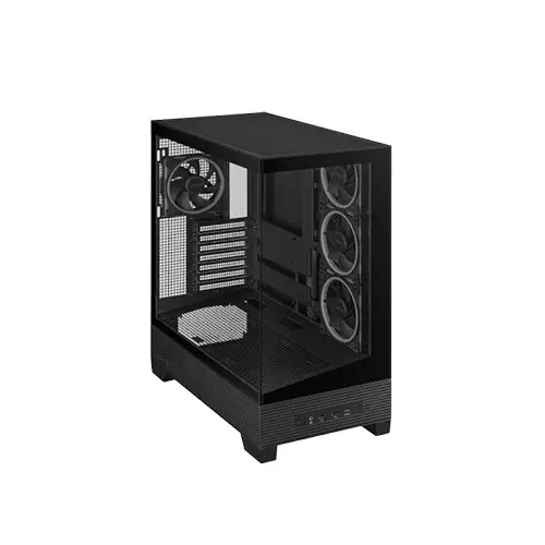 ASUS A31 PLUS Mid Tower ATX Desktop Case (Black)-gallery-3