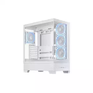 ASUS A31 PLUS Mid Tower ATX Desktop Case (White)