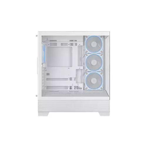 ASUS A31 PLUS Mid Tower ATX Desktop Case (White)-gallery-3