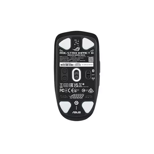 Asus ROG Strix Impact III Wireless Gaming Mouse (Black)-gallery-1