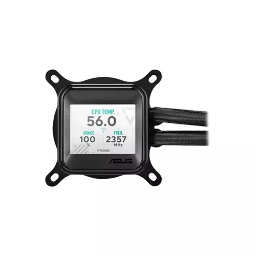 ASUS Prime LC 360 ARGB LCD 360mm All-In-One CPU Liquid Cooler (Black) - 1