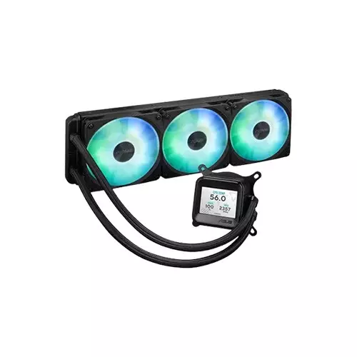 ASUS Prime LC 360 ARGB LCD 360mm All-In-One CPU Liquid Cooler (Black) - 2