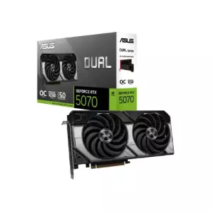 ASUS Dual GeForce RTX 5070 12GB GDDR7 OC Edition Graphics Card