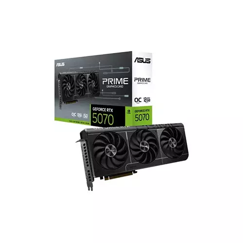 ASUS PRIME GeForce RTX 5070 OC Edition 12GB GDDR7 Graphics Card