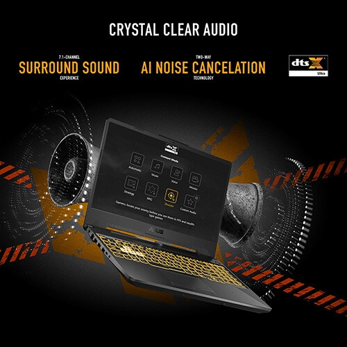 ASUS TUF Gaming A15 FA506NCG Ryzen 7 7445HS 8GB RAM 512GB SSD RTX 3050 Graphics 15.6 Inch FHD Laptop - 4