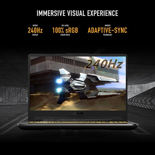 ASUS TUF Gaming A15 FA506NCG Ryzen 7 7445HS 8GB RAM 512GB SSD RTX 3050 Graphics 15.6 Inch FHD Laptop - 5