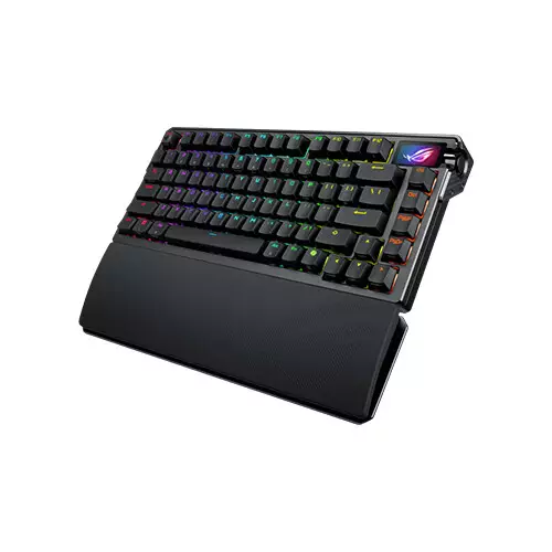 ASUS ROG Azoth Extreme Snow NX Mechanical Switch Hot-Swappable Tri-Mode Gaming Keyboard-gallery-1