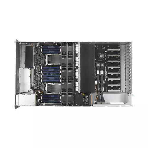 Asus ESC4000-E10 3rd Gen Intel Xeon Scalable GPU Server and ASUS ASMB10-iKVM-gallery-2