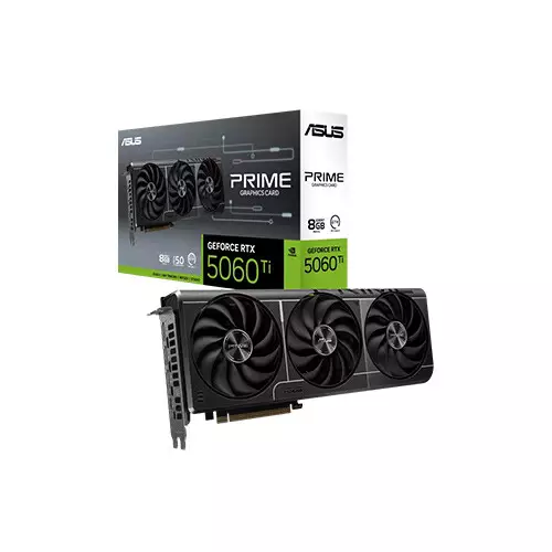 ASUS PRIME GeForce RTX 5060 Ti OC 8GB GDDR7 Graphics Card
