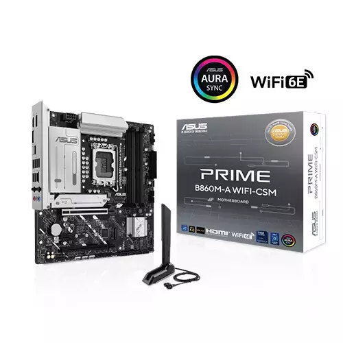 ASUS PRIME B860M-A WIFI-CSM LGA1851 DDR5 mATX Motherboard