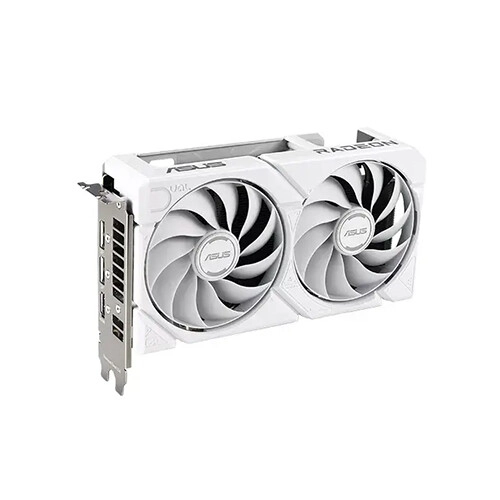 ASUS Dual Radeon RX 9060 XT 16GB GDDR6 Graphics Card (White) - 2