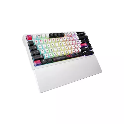 ASUS ROG Azoth X M704 RGB Tri Mode Hot Swap White Mechanical Gaming Keyboard - 2