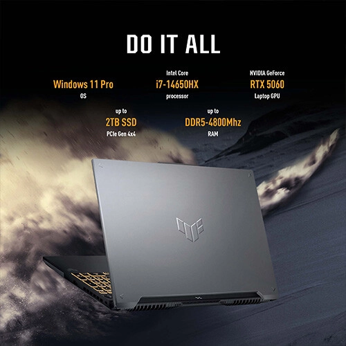 ASUS TUF Gaming F16 FX608JMI Core i7 14650HX 16GB 1TB RTX 5060 16 inch WUXGA Laptop - 6