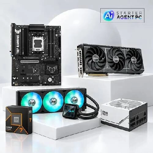 ASUS TUF GAMING B850-E WIFI AMD Ryzen 7 9700X 32GB RAM 1TB SSD AI PC