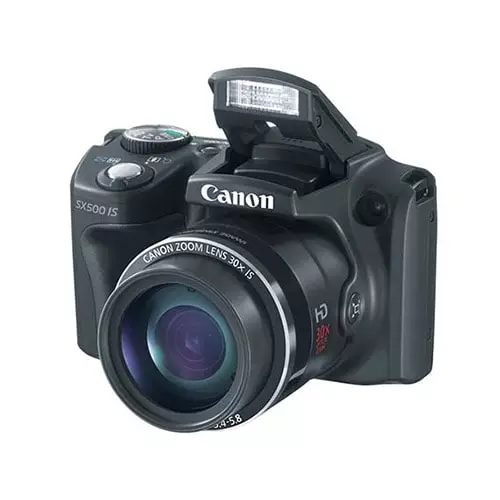 Canon PowerShot SX500 IS 16.0 MP Digital Camera with 30x Wide-Angle Optical Image Stabilized Zoom