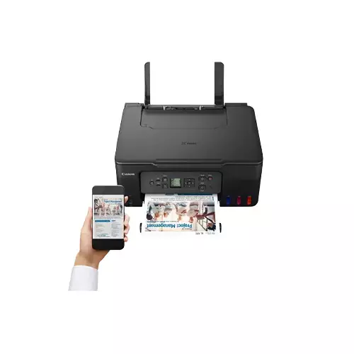 Canon PIXMA G3470 Colour 3 In 1 Refillable MegaTank Printer - 0