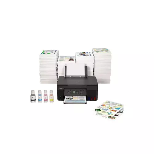 Canon PIXMA G3470 Colour 3 In 1 Refillable MegaTank Printer - 0