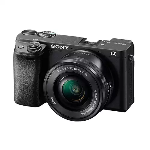 Sony Alpha A6400 Mirrorless Digital Camera with 16-50mm Lens