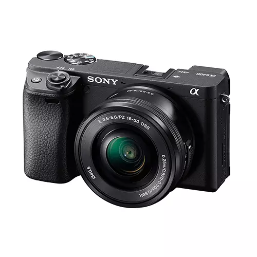 Sony Alpha A6400 Mirrorless Digital Camera with 16-50mm Lens